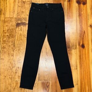 J Crew Black Skinny Jeans Size 25 High Rise (NWT)